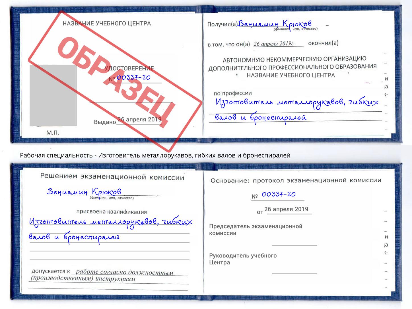 Изготовитель металлорукавов, гибких валов и бронеспиралей Апатиты